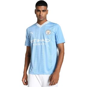 Manchester City FC Men’s 2023/24 Replica Home Soccer Jersey - Team Light Blue