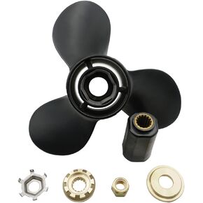 Young Marine OEM Grade Aluminum Outboard Propeller for MERCURY 40-140HP(15 Spline Tooth)