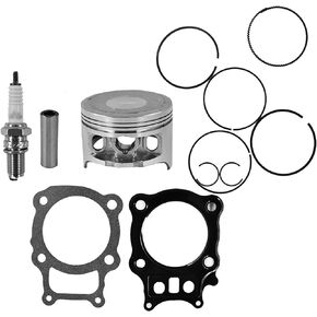 labwork Piston Rings Gasket Kit Replacement for Honda Rancher 350 TRX350 2000-2006 13111-HC0-000 13112-HN5-67 13101-HN5-670 13010-HN5-671