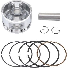GOOFIT 57.4mm Piston Ring Assembly Kit for GY6 157QMJ ATV Go Kart Moped Scooter