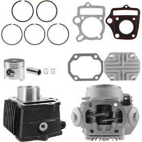 FLYPIG New Performance Big Bore 39mm Cylinder Rebuild Assembly Kit Cylinder Top End Repair Set Fit for Honda 50CC Z50 Z50R XR50 CRF50 Dirt Bike Go Kart