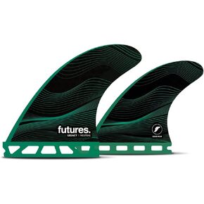 F6 HC Quad Fin Set Green M