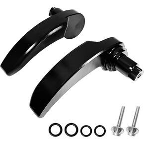 ملحقات Street Glide، مجموعة مزلاج السرج باللون الأسود اللامع، رافعة حقيبة السرج متوافقة مع Harley Davidson Touring Street Glide, Road King, FLHR FLHT FLHX FLHTK 2014-2023 مع حقائب صلبة in Kuwait