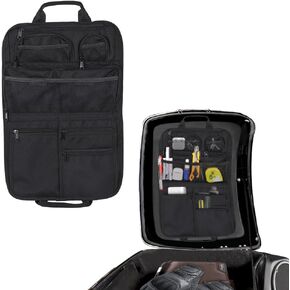 Tour Pack Trunk Lid Organizer Bag Pouch Fit for Street Glide Road King Road Glide Electra Glide Touring Travel