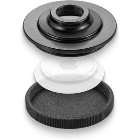 Granite Stash Airtag Bike Mount Kit - for Stash & Stash RT with 42mm Lower Cap - Bike Air tag Holder Hidden Under The Fork Crown - AirTag Mountain Bike Anti-Theft Protection