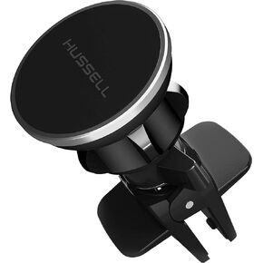 HUSSELL Magnetic Phone Car Mount, Air Vent Phone Mount for Car 360° Adjustable Universal Magnet Phone Holder - Compatible with Any Cell Phone, iPhone Galaxy LG Huawei