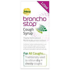 Bronchostop 120ml Buttercup Syrup