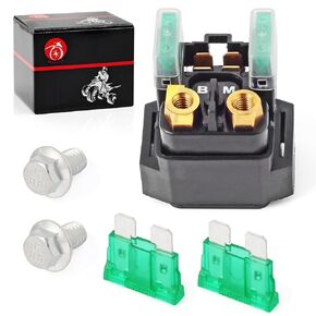 MOTO1988 Solenoid Starter Relay for Yamaha Grizzly Kodiak Raptor 350 400 450 660 Big Bear 250 400 4SV-81940-12-00