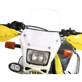 Xitomer Windshield DR650 2002-2020 2021 2022 2023 / XR650L 1993 - 2023 / CRF250L 2013 - 2023 Motorcycle Windshield Windscreen (Gray)