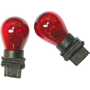 IPCW CWB-3157 Red Waffle Mount 3157 Bulb - Pair
