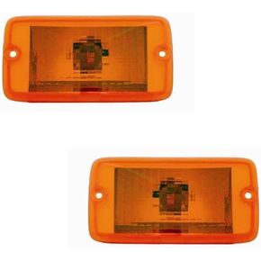 AutoLightsBulbs.com Fits Turn Signal Parking Light 2001-2006 Jeep Wrangler PAIR CH2521141 CH2520141