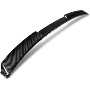 ‎DNA MOTORING 2-RSP-7204-CF Carbon Fiber Rear Window Roof Spoiler Wing Compatible with 2005-2014 Ford Mustang Coupe,Black
