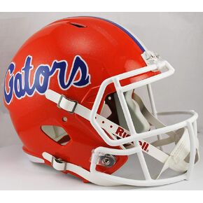 NCAA Florida Gators Full Size Speed Replica Helmet, Orange, Medium