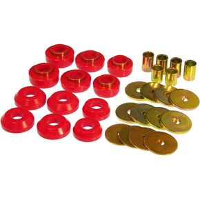Prothane 76-81 GM Firebird/Trans Am Body Mount - Red