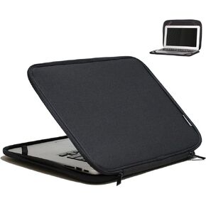 Laptop Sleeve 13.3-Inch Case Foldable Slim Cover Protective Bag - Black