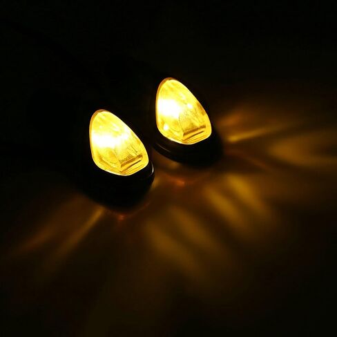 Keenso 12V Motorcycle Turn Signals,Universal Amber Motorbike Tail Light Assemblies for Motorcycle Scooter in Saudi Arabia
