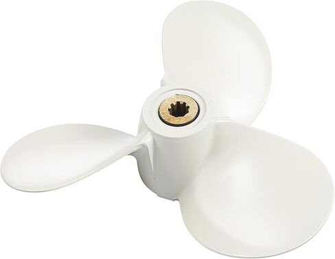 ترقية OEM 7 1/2 × 8 (9 أسنان خدد) الألومنيوم قارب خارجي المروحة تناسب محركات ياماها 4-6HP قطع غيار OEM رقم 6E0-45941-01-EL,RH in Kuwait