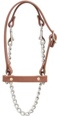 Weaver Leather Total Control Goat Halter, Brown in Saudi Arabia
