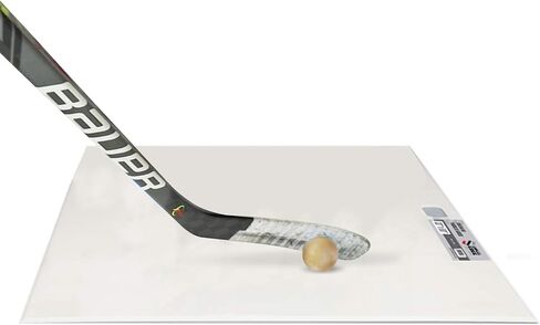 Snipers Edge Hockey - وسادة إطلاق النار للهوكي - تحاكي الجليد الحقيقي، عالي التحمل، طلاء مقاوم للطقس، محمول ومريح in Kuwait