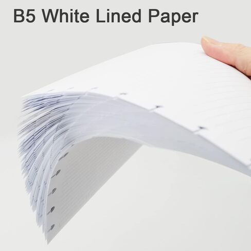 9 Disc Lined Refills for Happy Planner, 110 Gsm Loose-leaf Disc bound Inserts, 5-Color (Per Color 20 Sheets/40 Pages) planner refills Paper, 100 Sheets/200 Pages, Classic Size 7 x 9.25 Inch in Kuwait