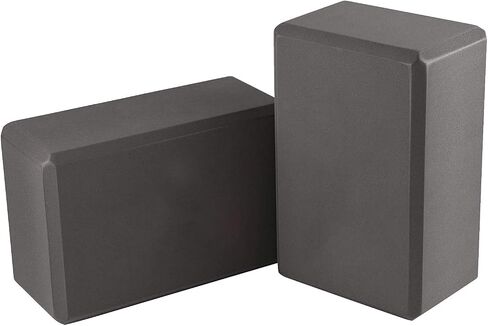 Essential Yoga Blocks, High Density EVA Foam Supportive, Soft Non-Slip Surface for Yoga, Pilates, Meditation, Block to Support and Improve Poses and Flexibility in Saudi Arabia