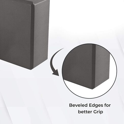 Essential Yoga Blocks, High Density EVA Foam Supportive, Soft Non-Slip Surface for Yoga, Pilates, Meditation, Block to Support and Improve Poses and Flexibility in Saudi Arabia