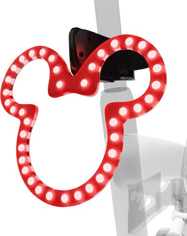 مصباح LED للدراجة/عربة الأطفال من ديزني ميكي ماوس - مقاوم للطقس IPX4 مع 6 أوضاع إضاءة - ملحقات دراجات ديزني للطرق/الكهربائية/ركوب الدراجات/الهجينة/الدراجات الجبلية والمزيد in Saudi Arabia