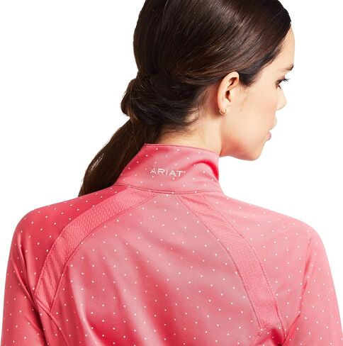 قميص ARIAT للسيدات Sun Stopper 2.0 Baselayer Party Punch Dot 10039358 in Saudi Arabia