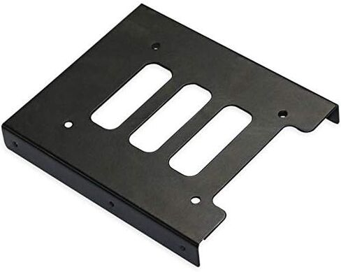 طقم تركيب SSD/HDD داخلي مقاس 2.5 بوصة إلى 3.5 بوصة، محول حامل معدني مع كابل SATA 3.0 (6 عبوات) in Kuwait