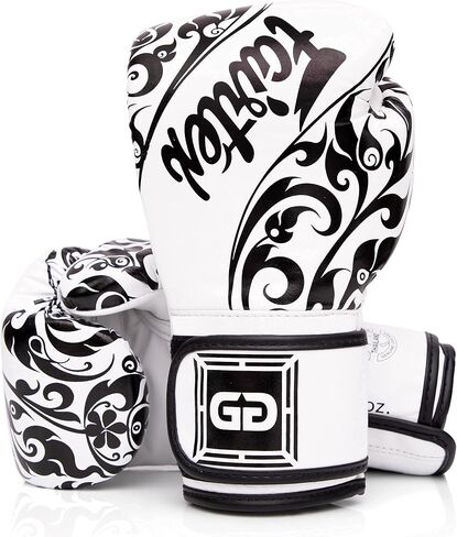 قفازات التدريب Fairtex Glory - قفازات الفنون القتالية المختلطة والملاكمة الجلدية الفاخرة | مصنوعة يدويًا في تايلاند - بطانة إسفنجية ممتصة للصدمات | إغلاق الفيلكرو | مثالية للكيك بوكسينغ، والسباق، والمنافسة in Kuwait