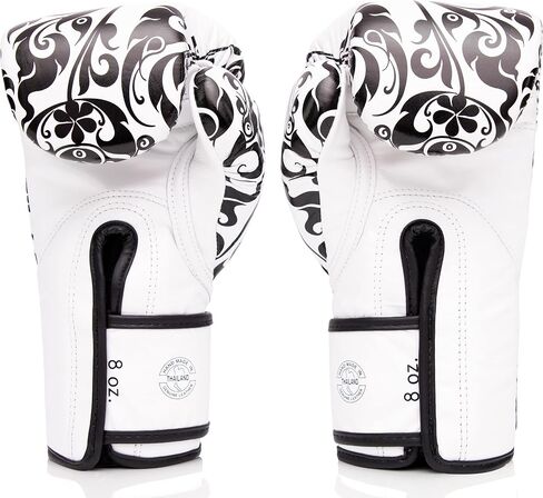قفازات التدريب Fairtex Glory - قفازات الفنون القتالية المختلطة والملاكمة الجلدية الفاخرة | مصنوعة يدويًا في تايلاند - بطانة إسفنجية ممتصة للصدمات | إغلاق الفيلكرو | مثالية للكيك بوكسينغ، والسباق، والمنافسة in Kuwait