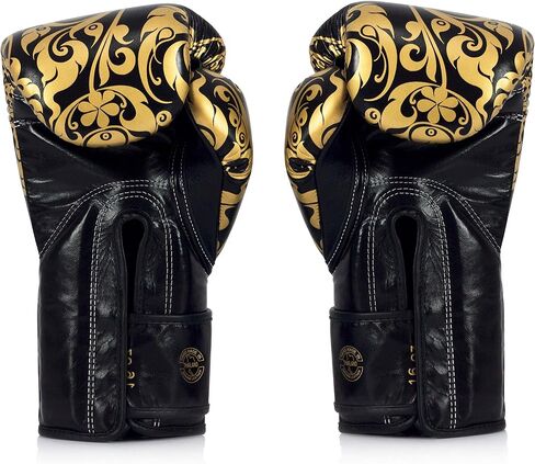 قفازات التدريب Fairtex Glory - قفازات الفنون القتالية المختلطة والملاكمة الجلدية الفاخرة | مصنوعة يدويًا في تايلاند - بطانة إسفنجية ممتصة للصدمات | إغلاق الفيلكرو | مثالية للكيك بوكسينغ، والسباق، والمنافسة in Kuwait