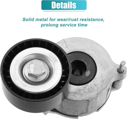 X AUTOHAUX Belt Tensioner Assembly 5751E9 9678210080 9656363380 for Peugeot Partner Tepee 1.6 Petrol MPV 2008-2020 for Citroen in Saudi Arabia