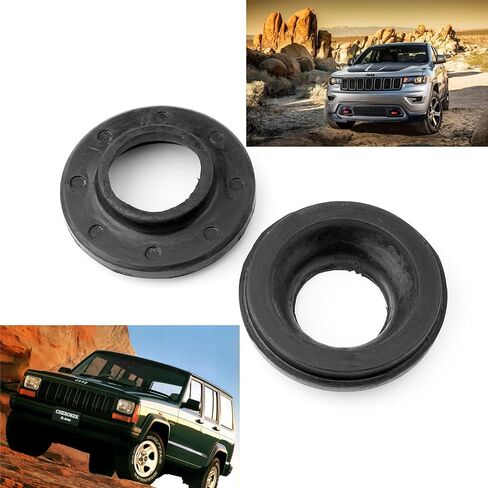 2 قطعة عازل زنبركي للملف الأمامي العلوي، معزز زنبركي للملف الخلفي، وسادة زنبركية، فواصل زنبركية للملف الأمامي، 2001 شيروكي 1993 جراند شيروكي 2006 وانجلر 1986 كومانتش 1990 واجونير 52000229 in Kuwait