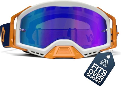 Dirt Bike Goggles, OTG Motocross Goggles ATV Goggles for Men, Women, Adult, Youth, Wide Vision Motorcycle Goggles in Saudi Arabia