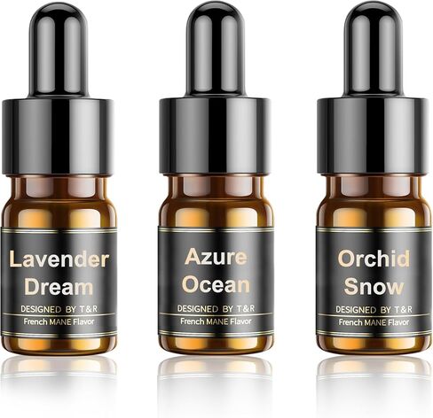 Ceeniu Essential Oils Set - F21 Essential Oils Refill for Car Diffuser - Can be Used for 3 Months - 12ml（3pack） in Saudi Arabia