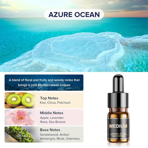 Ceeniu Essential Oils Set - F21 Essential Oils Refill for Car Diffuser - Can be Used for 3 Months - 12ml（3pack） in Saudi Arabia