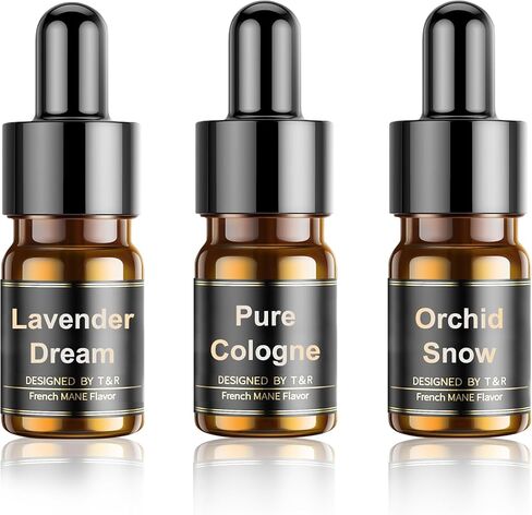 Ceeniu Essential Oils Set - F21 Essential Oils Refill for Car Diffuser - Can be Used for 3 Months - 12ml（3pack） in Saudi Arabia