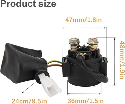 Gy6 كاتب الملف اللولبي التتابع ل 50cc 70cc 90cc 100cc 110cc 125cc 150cc 250cc 4-السكتة الدماغية محرك TaoTao ATV الترابية دراجة الذهاب كارت سكوتر Coolster Dne Buggys رباعية 4 عجلات in Saudi Arabia
