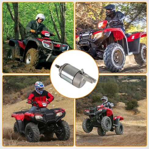 محرك بداية Ransoto متوافق مع 2001-2014 Honda ATV TRX500FA Fourtrax Foreman Rubicon 2004-2008 TRX500FGA 2009-2014 TRX500FPA Fourtrax Rincon استبدال SMU0314 31200-HN2-003 31200-HN2-A01 18610 18610 in Kuwait