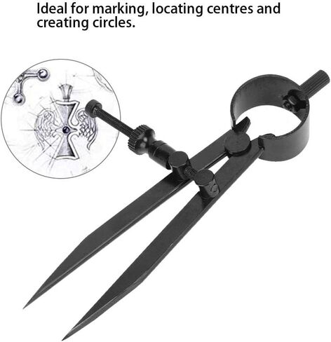 Fine Point Divider, Fine Point Divider Jewelry Marking Tool, dividers Tool for Jewelry Repair Engraving Tools(Small) in Saudi Arabia