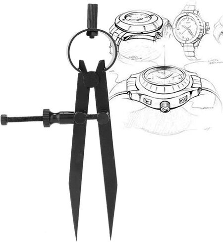 Fine Point Divider, Fine Point Divider Jewelry Marking Tool, dividers Tool for Jewelry Repair Engraving Tools(Small) in Saudi Arabia