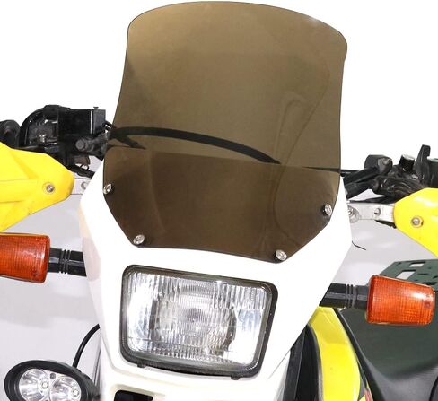 Xitomer Windshield DR650 2002-2020 2021 2022 2023 / XR650L 1993 - 2023 / CRF250L 2013 - 2023 Motorcycle Windshield Windscreen (Gray) in Saudi Arabia