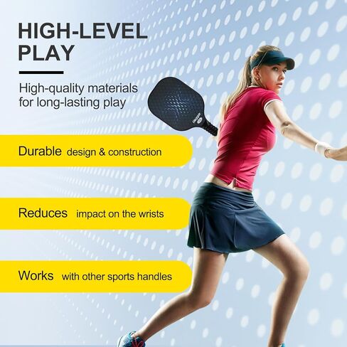 Anti Slip Professional Grip Tape for Pickleball Tennis Badminton Racket, Breathable, Quick Dry in Kuwait