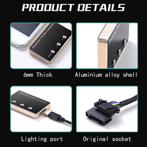 LCD Throttle Response Controller, 10 Drive Modes Smart Electronic Throttle Controller, Racing Accelerator,for FORD And Land n Rover. in Saudi Arabia