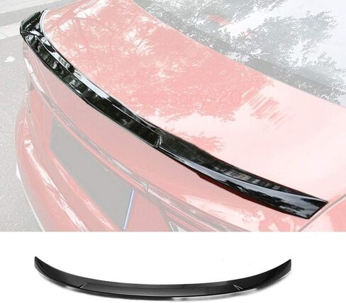 MotorFansClub Rear Spoiler Fit for Kia Forte K3 2019 2020 2021 2022 2023 Trunk Wing Glossy Black in Saudi Arabia