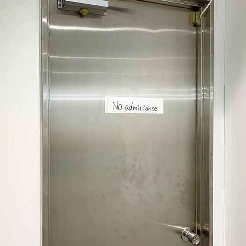 MagX Dry Erase Magnetic Strips, 3 Inch x 10 Feet, Glossy White, Dry Erase Labels, Write On and Wipe Off, Dry Erase Magnetic Tape Roll, Magnetic Whiteboard Strips (MVAD-3010) in Kuwait