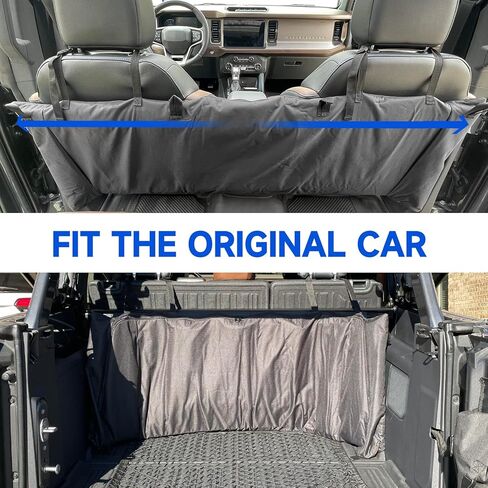 حقيبة تخزين النوافذ العلوية الناعمة لملحقات فورد برونكو 2021 2022 2023 2024 4 أبواب تمنع الخدش والانحناء in Kuwait