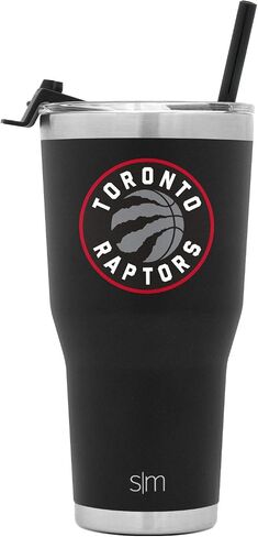 Simple Modern Officially Licensed NBA Tumbler with Flip Lid and Straw Insulated Stainless Steel Cup | Cruiser Collection | 30oz in Saudi Arabia