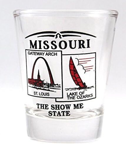 Missouri State Scenery Red New Shot Glass in Saudi Arabia